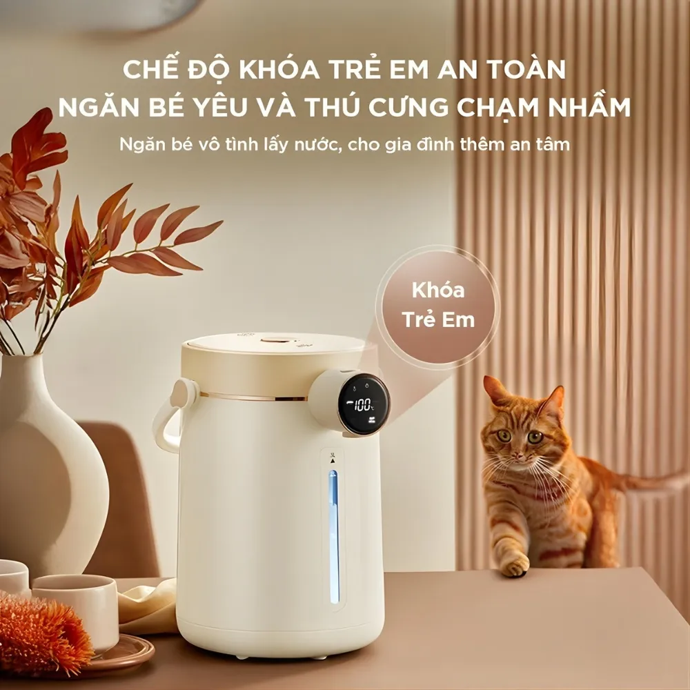Bình Thuỷ Điện Bear Ewb-5H30C60 3L 15 Bình Thuỷ Điện Bear 3L Ewb-5H30C60