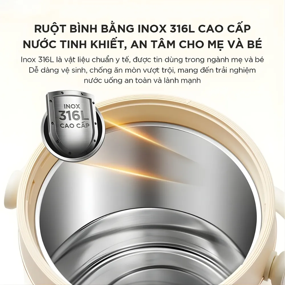 Bình Thuỷ Điện Bear Ewb-5H30C60 3L 11 Bình Thuỷ Điện Bear 3L Ewb-5H30C60