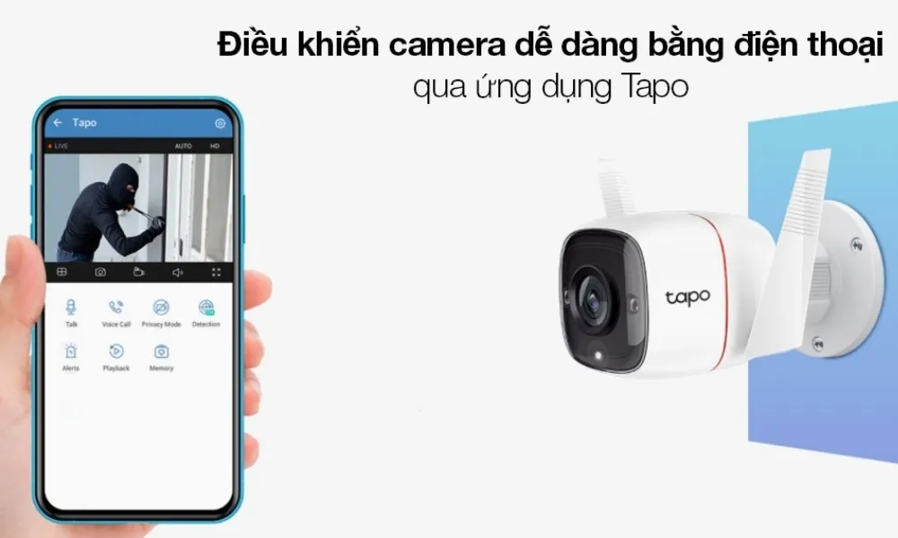Camera Ngoài Trời Tapo C310 2K 3Mp 16 Camera Ngoài Trời Tapo C310 2K 3Mp