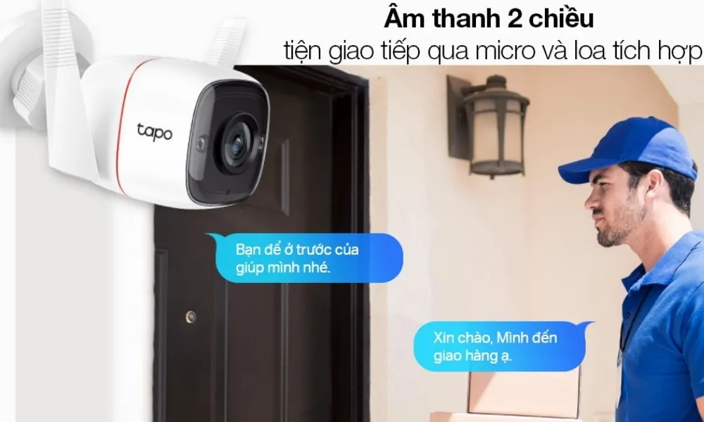 Camera Ngoài Trời Tapo C310 2K 3Mp 13 Camera Ngoài Trời Tapo C310 2K 3Mp