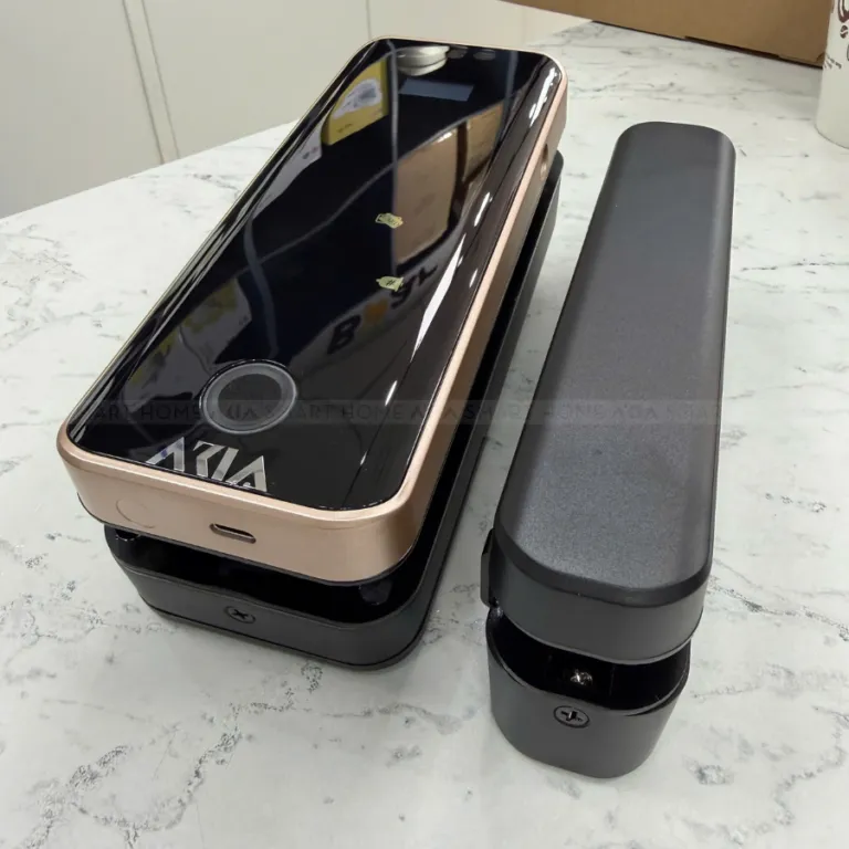 Khoá cửa kính AZT-18 Pro Tích hợp Vân Tay Face ID app Tuya | AKIA