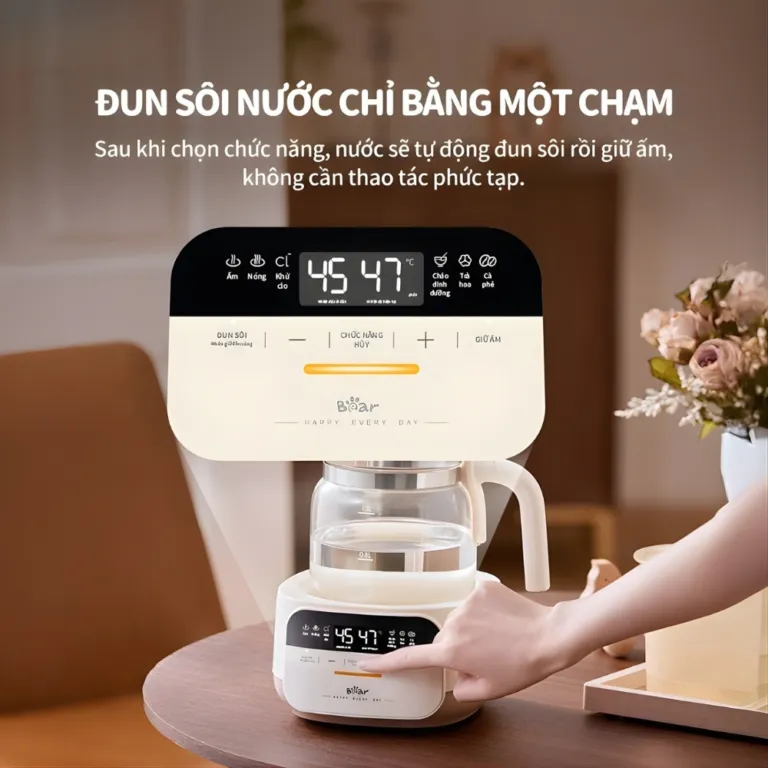 Máy Đun Nước Hâm Sữa Bear WW-4H12W | AKIA