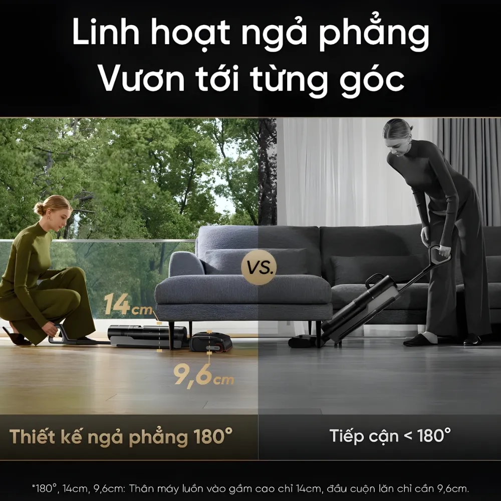 Máy Hút Bụi Lau Sàn Dreame H13 Dual Flexreach 15 Máy Hút Bụi Lau Sàn Dreame H13 Dual Flexreach