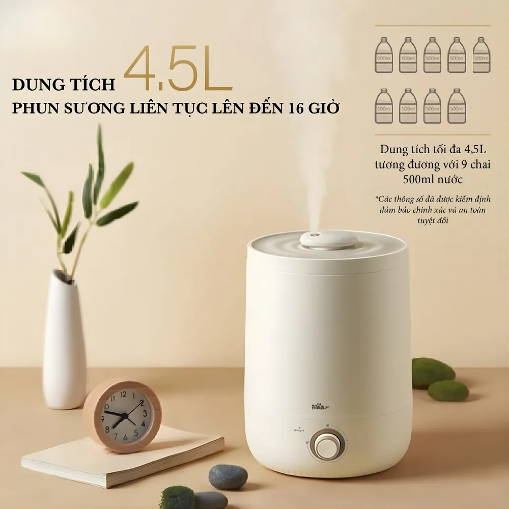 Máy Phun Sương Tạo Ẩm Bear Jsq-C45U1 12 Máy Phun Sương Tạo Ẩm Bear Jsq-C45U1 - Akia Smart Home