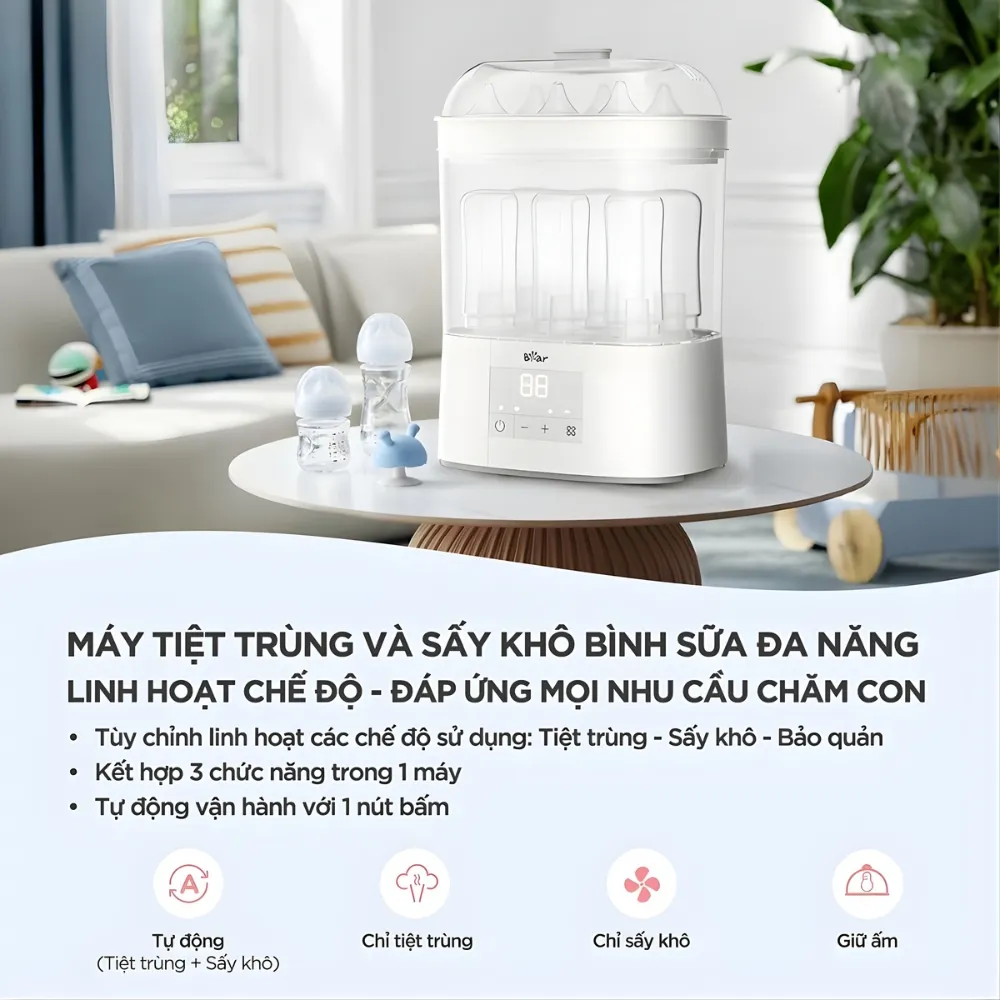 Máy Tiệt Trùng Bear St-5H05E26 9 Máy Tiệt Trùng Bear St-5H05E26