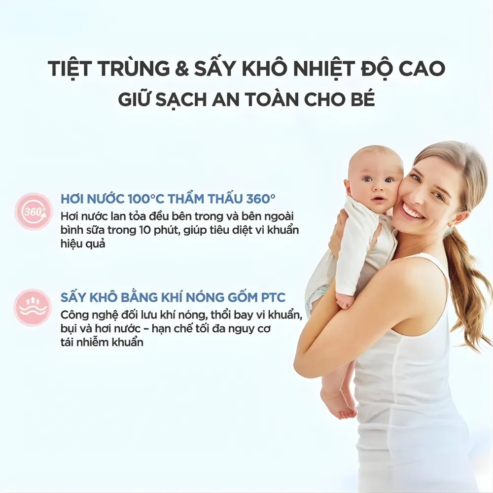 Máy Tiệt Trùng Bear St-5H05E26 14 Máy Tiệt Trùng Bear St-5H05E26
