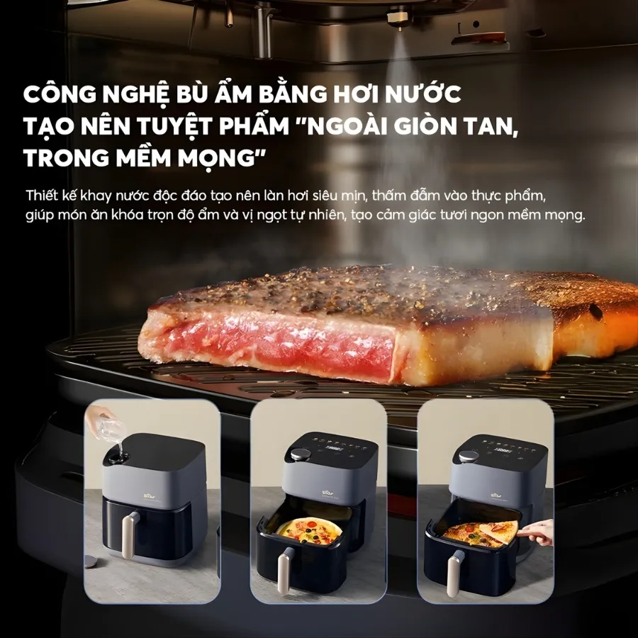 Nồi Chiên Không Dầu Bear Af-5H19I45 17 Noi-Chien-Khong-Dau-Bear-Af-5H19I45
