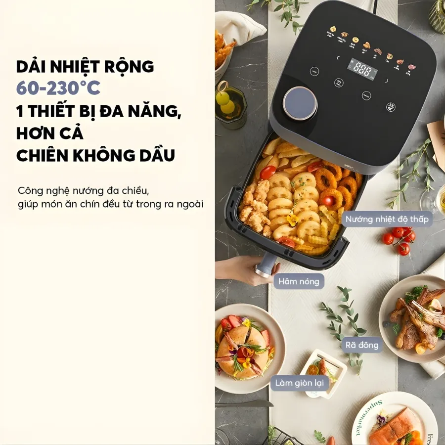 Nồi Chiên Không Dầu Bear Af-5H19I45 18 Noi-Chien-Khong-Dau-Bear-Af-5H19I45