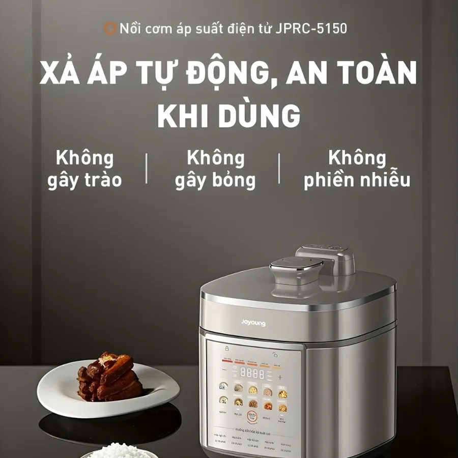 Nồi Cơm Áp Suất Điện Tử Joyoung 5150 13 Nồi Cơm Áp Suất Điện Tử Joyoung 5150