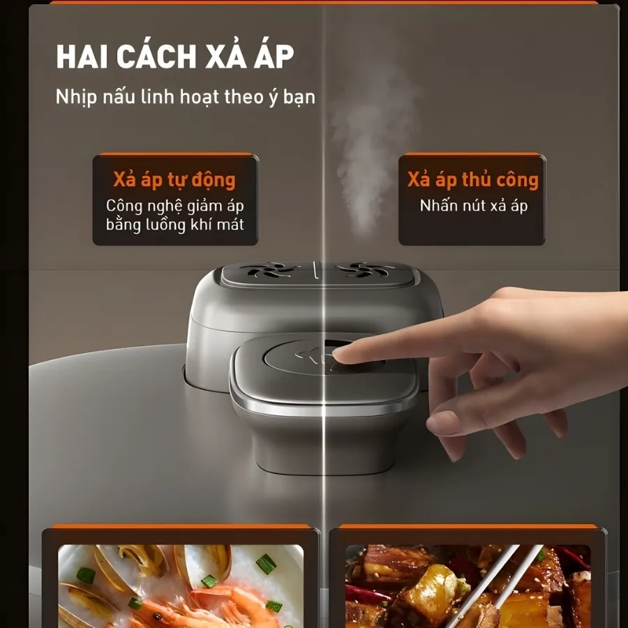 Nồi Cơm Áp Suất Điện Tử Joyoung 5150 18 Nồi Cơm Áp Suất Điện Tử Joyoung 5150