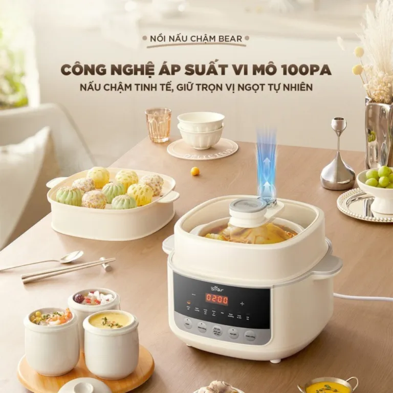 Nồi nấu chậm Bear 2.5L SC-5H25M34 | AKIA
