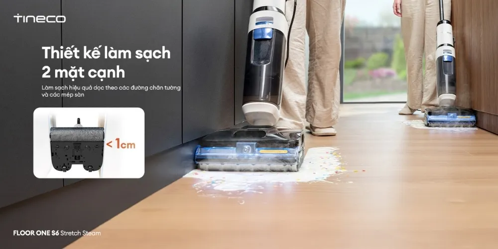Máy Hút Bụi Lau Sàn Khô Ướt Tineco Floor One S6 Stretch Steam 16 Máy Hút Bụi Lau Sàn Khô Ướt Tineco Floor One S6 Stretch Steam - Akia Smart Home