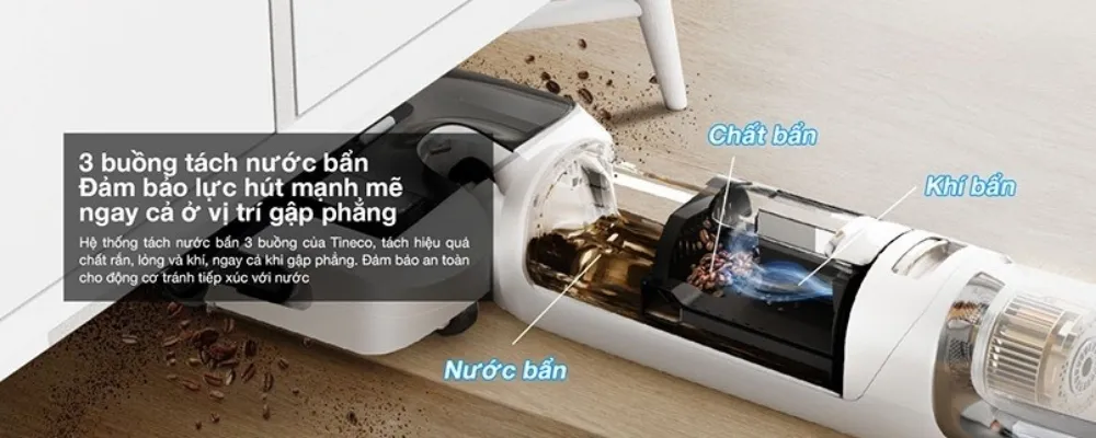 Máy Hút Bụi Lau Nhà Tineco S6 Stretch Pro 14 Máy Hút Bụi Lau Nhà Tineco S6 Stretch Pro - Akia Smart Home
