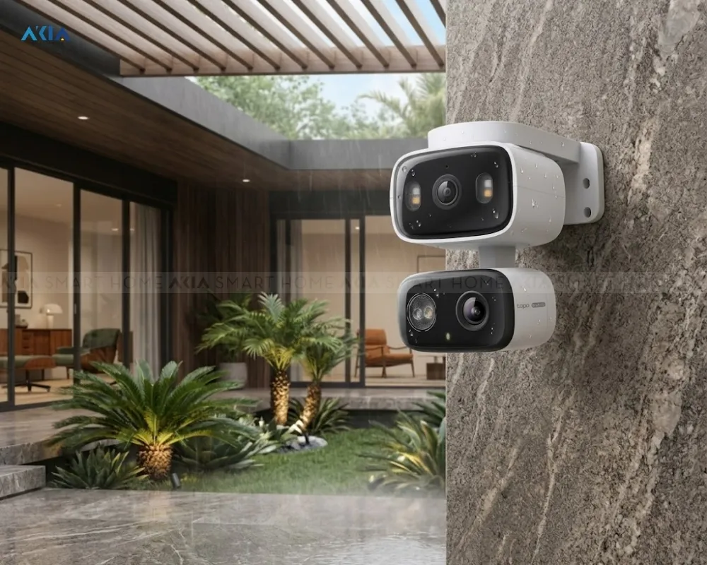 Camera Ngoài Trời Tp-Link Tapo C246D Quay Quét 2 Ống Kính 13 Camera Ngoài Trời Tp-Link Tapo C246D Quay Quét 2 Ống Kính - Akia Smart Home