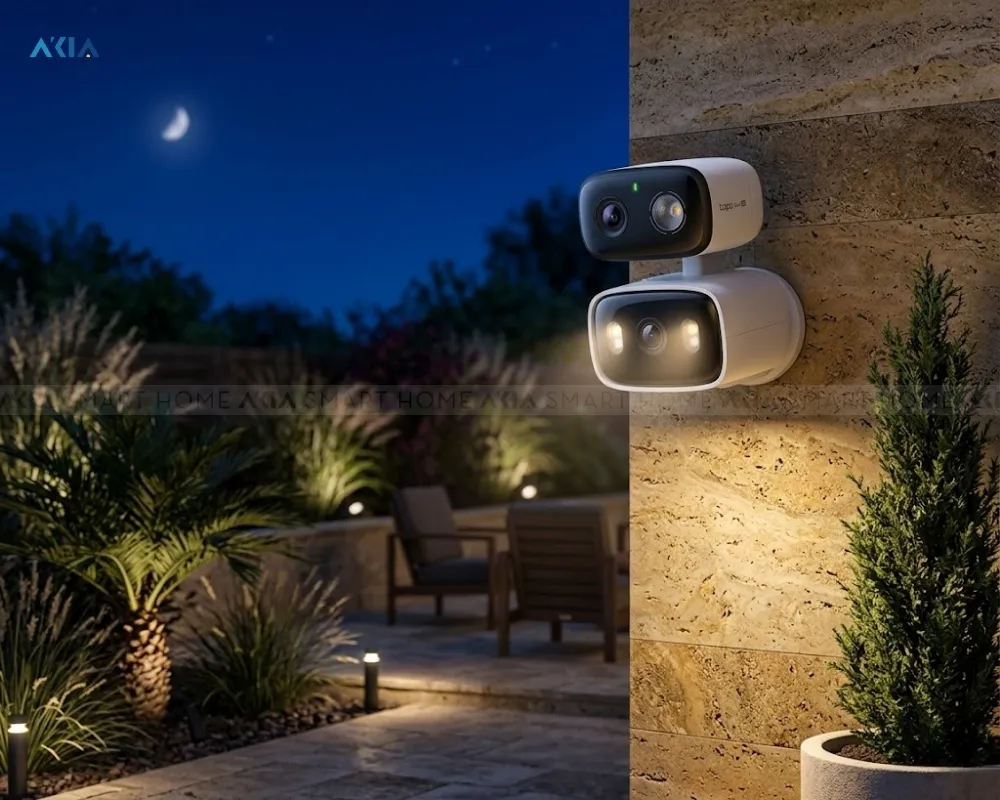 Camera Ngoài Trời Tp-Link Tapo C246D Quay Quét 2 Ống Kính 15 Camera Ngoài Trời Tp-Link Tapo C246D Quay Quét 2 Ống Kính - Akia Smart Home