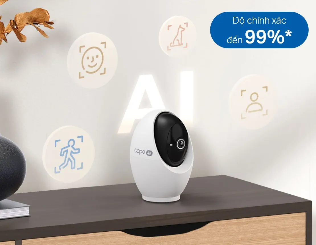 Camera Wifi Tp-Link Tapo C260 4K 8Mp 10 Tapo C260