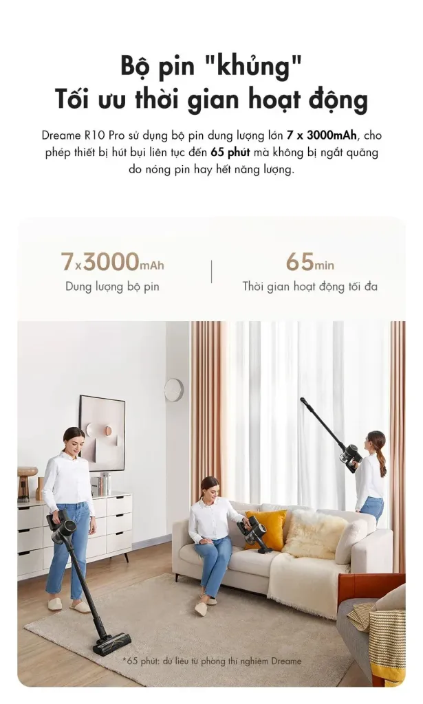 Máy Hút Bụi Cầm Tay Dreame R10 Pro 15 Máy Hút Bụi Cầm Tay Dreame R10 Pro