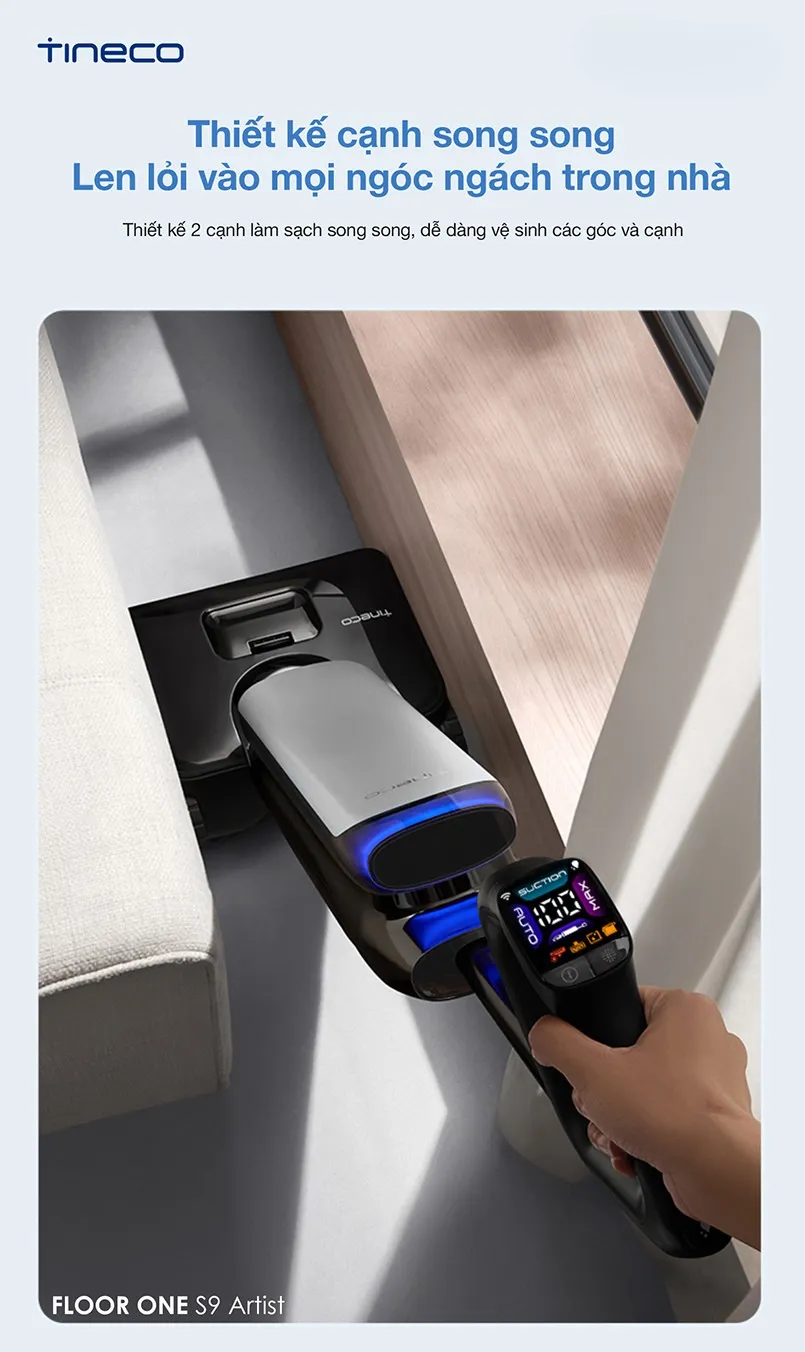 Máy Hút Bụi Lau Nhà Tineco Floor One S9 Artist 9 Máy Hút Bụi Lau Nhà Tineco Floor One S9 Artist - Akia Smart Home