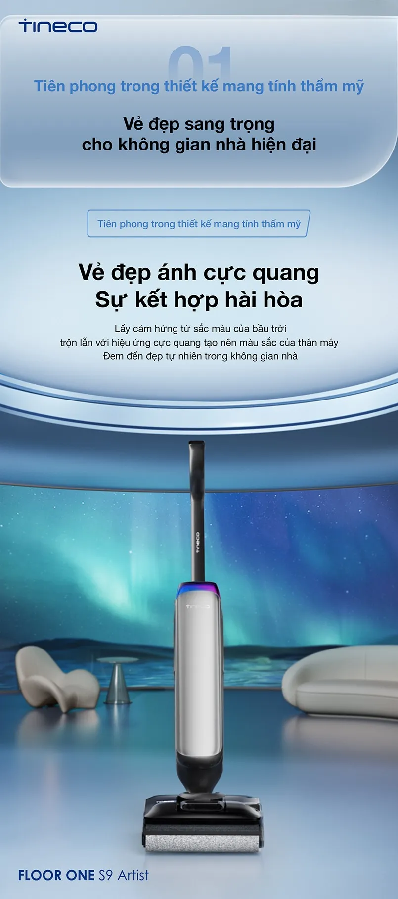 Máy Hút Bụi Lau Nhà Tineco Floor One S9 Artist 8 Máy Hút Bụi Lau Nhà Tineco Floor One S9 Artist - Akia Smart Home