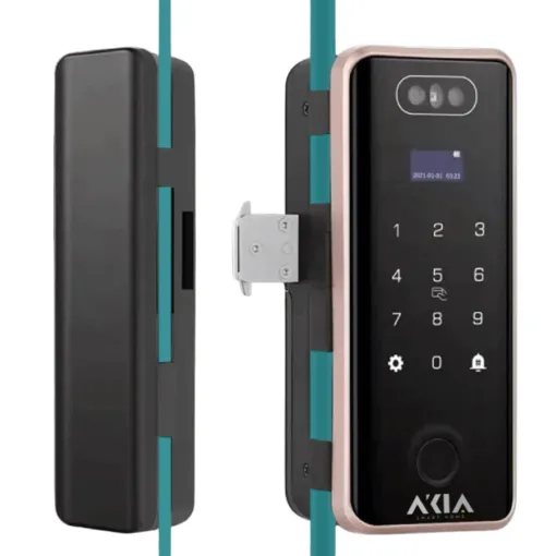 Akia Smart Home - Cung Cấp Thiết Bị Nhà Thông Minh Hàng Đầu Vn 112 Khoá Cửa Kính Azt-18 Pro Tích Hợp Vân Tay Face Id App Tuya