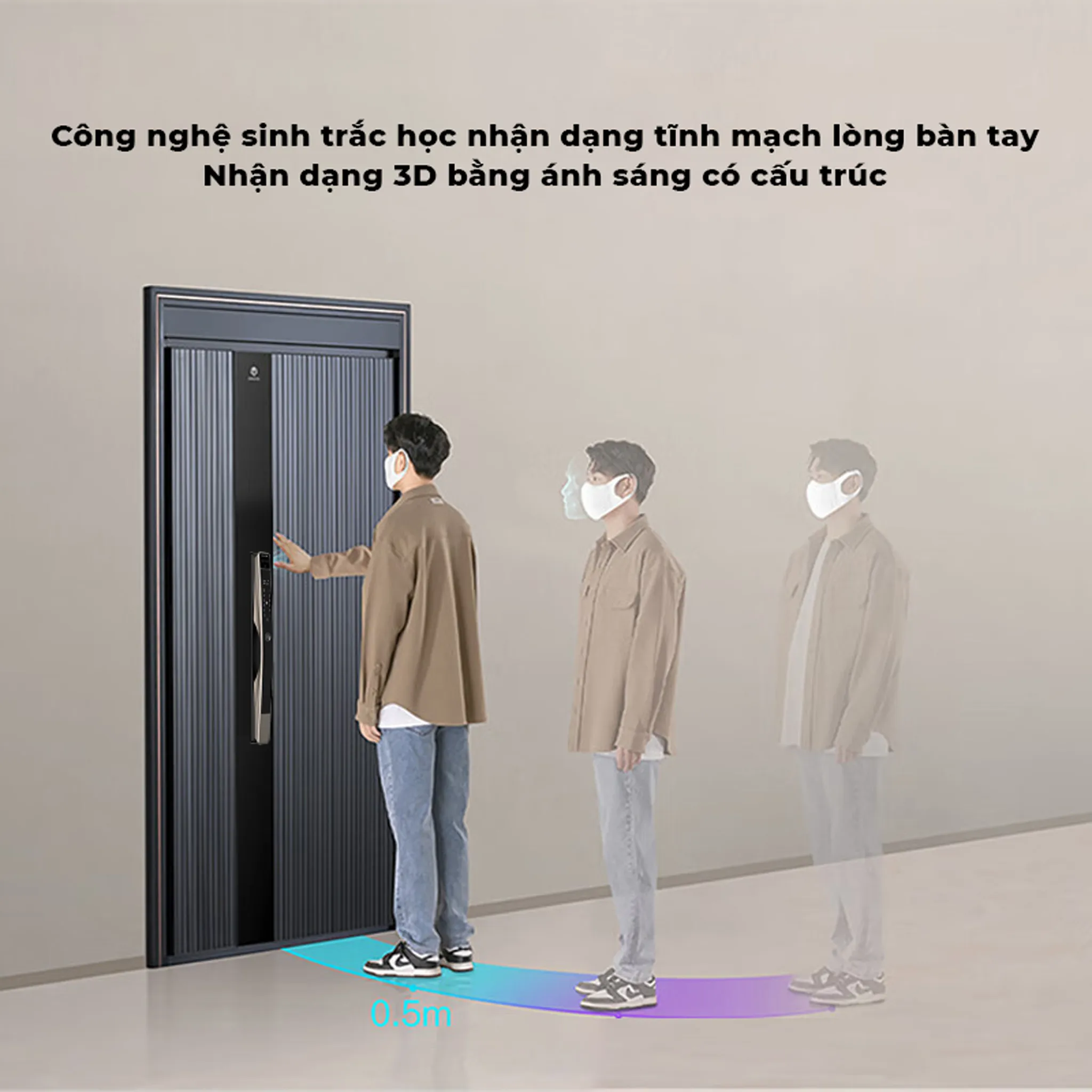 Khoá Nhận Diện Khuôn Mặt Akia N68