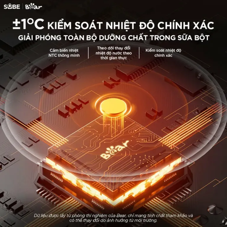 Máy đun nước và hâm sữa tiệt trùng Bear WW-5H12V78 | AKIA