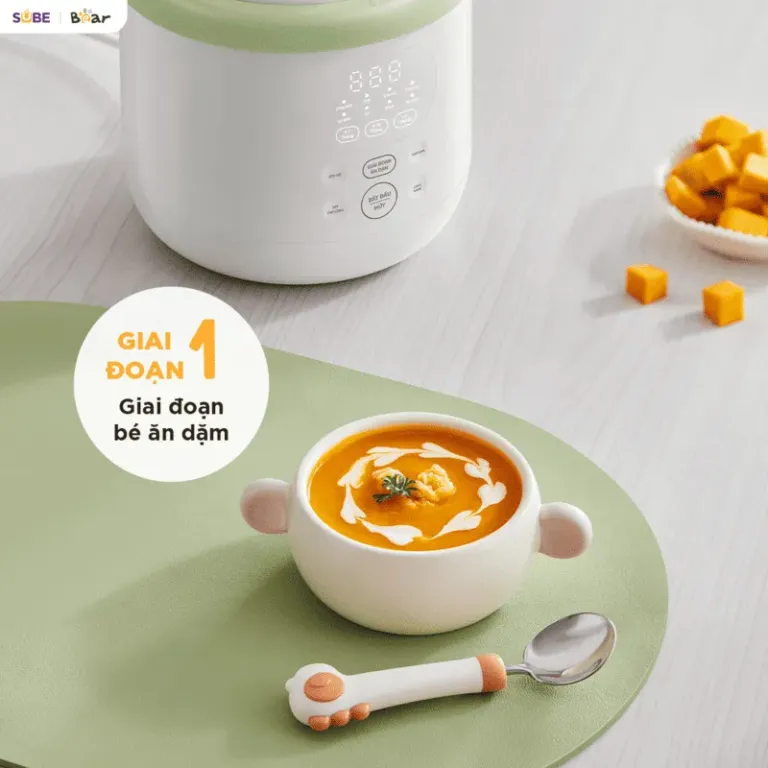 Máy xay nấu thức ăn 0.35L Bear BFM-045KN | AKIA
