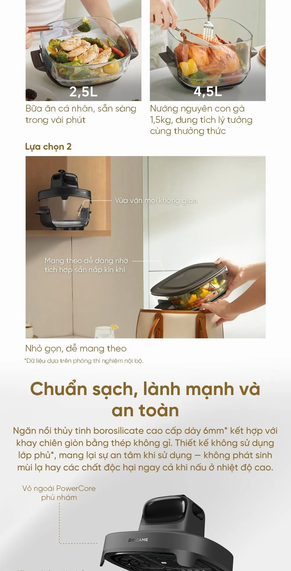 Nồi Chiên Không Dầu Dreame Pt60 16 Nồi Chiên Không Dầu Dreame Pt60