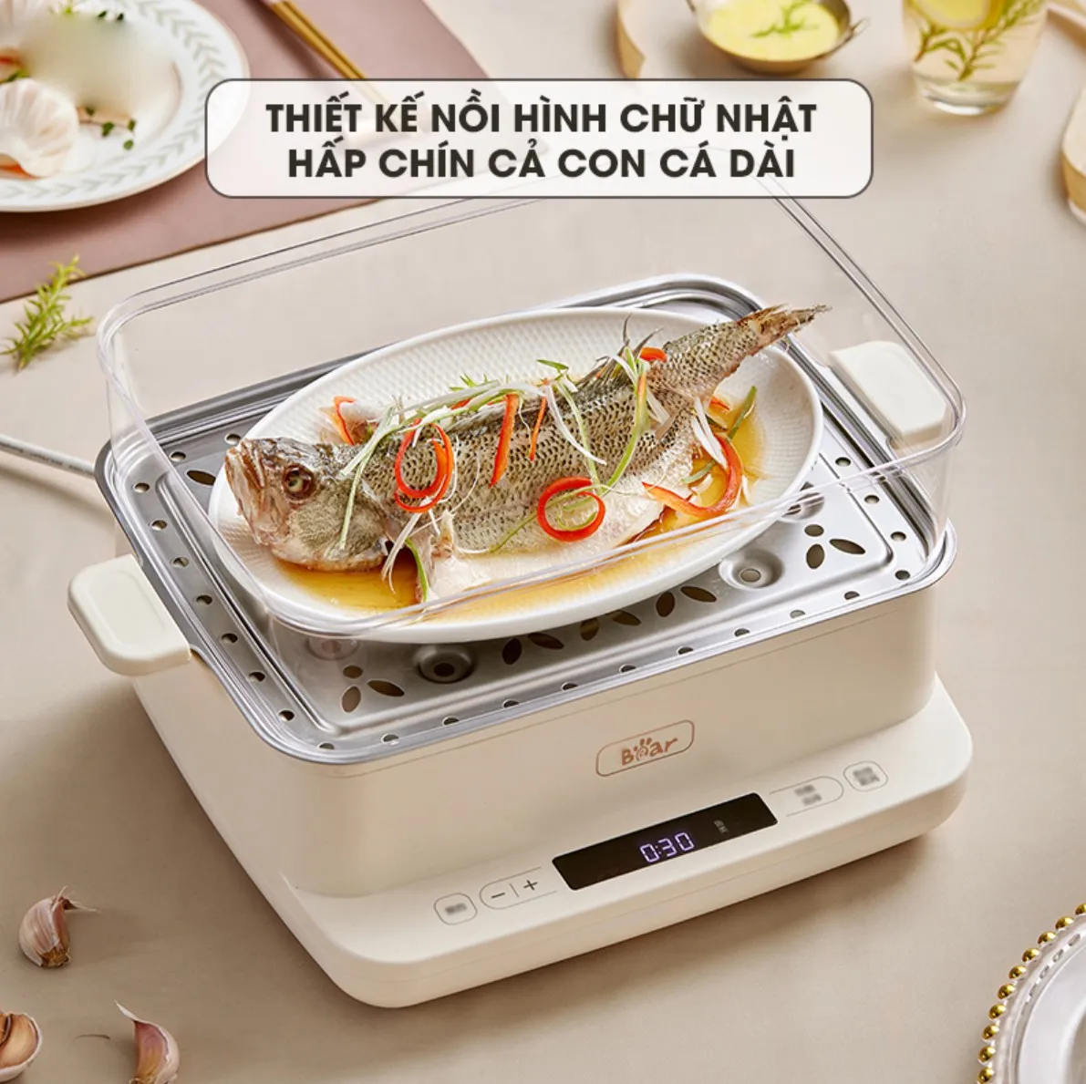 Nồi Hấp 3 Tầng Bear Sb-Nh12L 9 Noi-Hap-Bear-Sb-Nh12L
