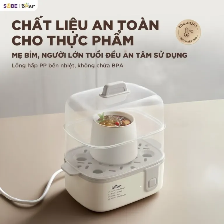 Nồi hấp Bear ECK-125NR | AKIA