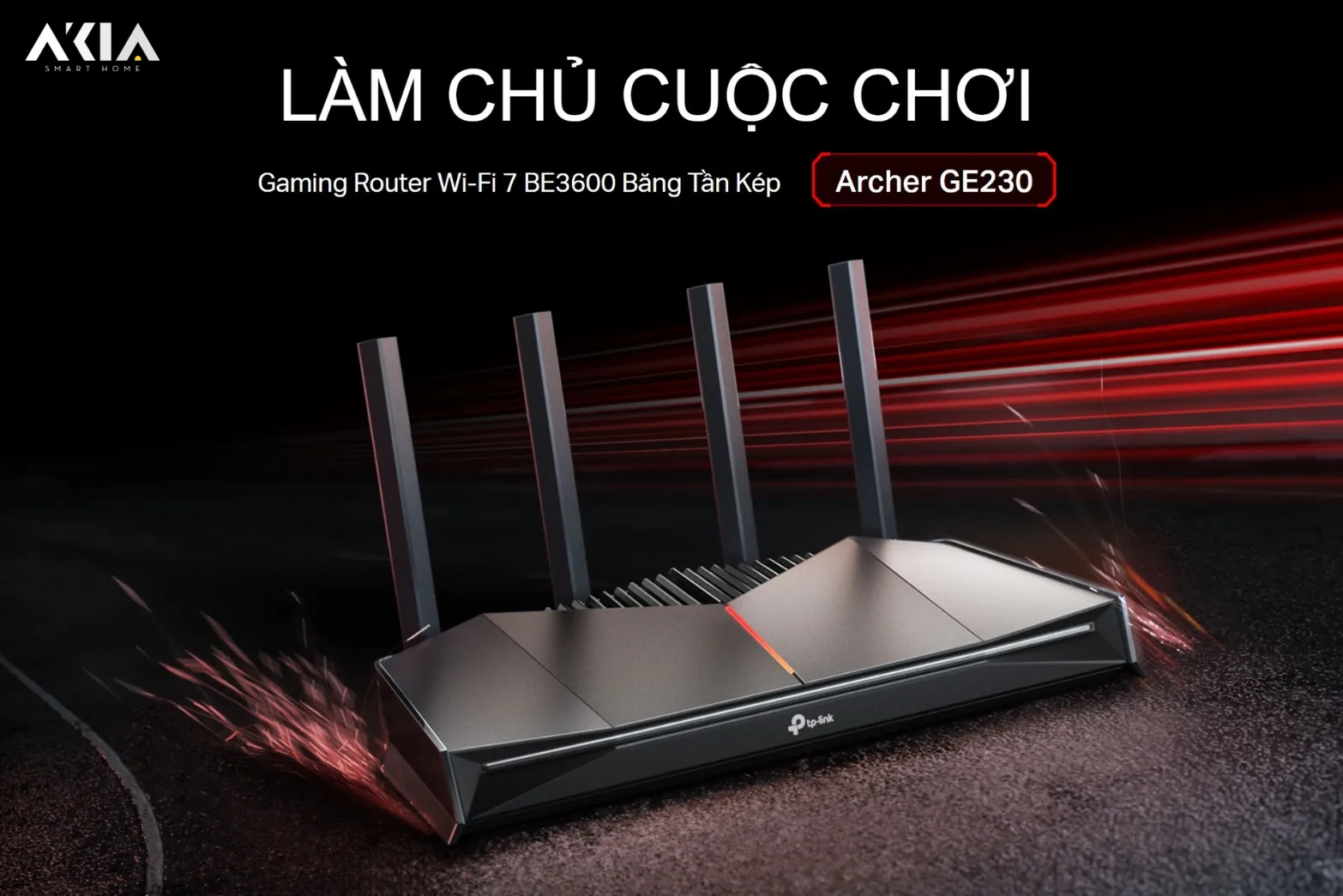 Router Wifi 7 Tp-Link Archer Ge230 Be3600 10 Router Wifi 7 Tp-Link Archer Ge230 Be3600 - Akia Smart Home