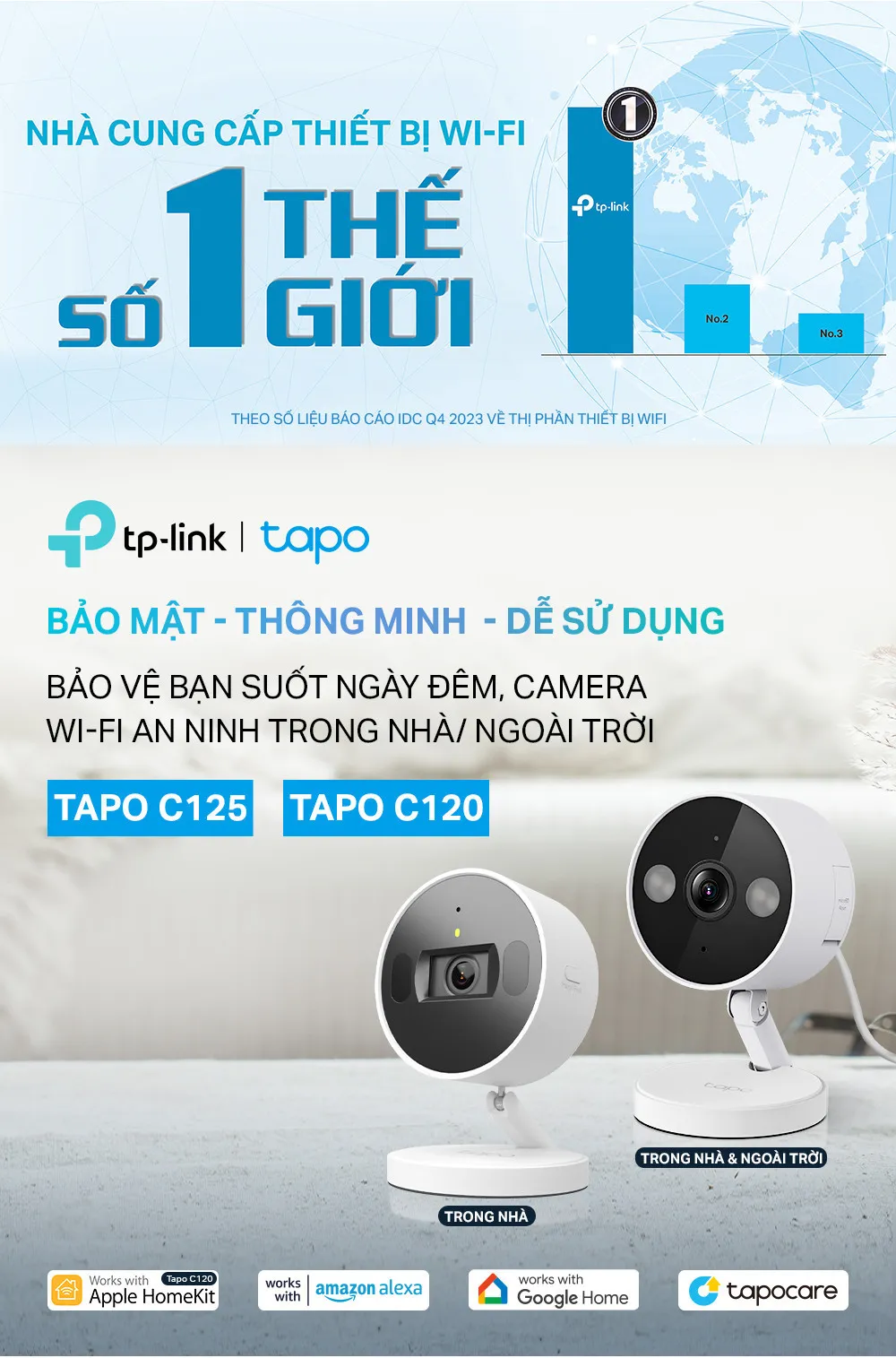 Camera Giám Sát Tp-Link Tapo C125 (Homekit) 8 Camera Giám Sát Tp-Link Tapo C125 (Homekit)