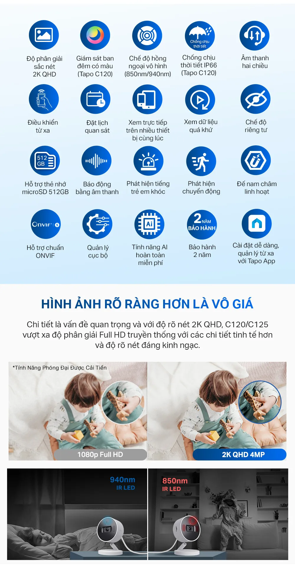 Camera Giám Sát Tp-Link Tapo C125 (Homekit) 9 Camera Giám Sát Tp-Link Tapo C125 (Homekit)