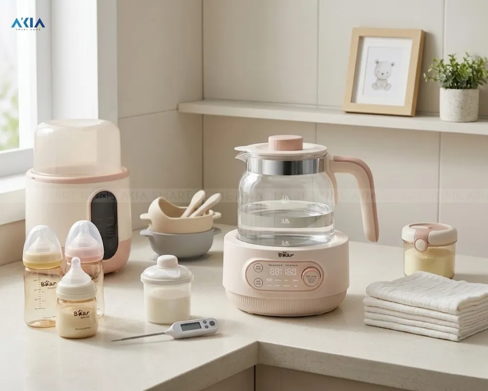 Máy Hâm Sữa Bear Ww-4H12M 7 Máy Hâm Sữa Bear Ww-4H12M - Akia Smart Home