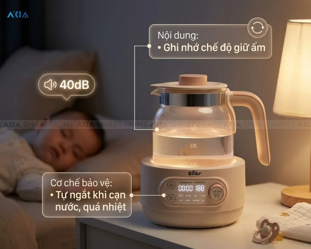 Máy Hâm Sữa Bear Ww-4H12M 11 Máy Hâm Sữa Bear Ww-4H12M - Akia Smart Home