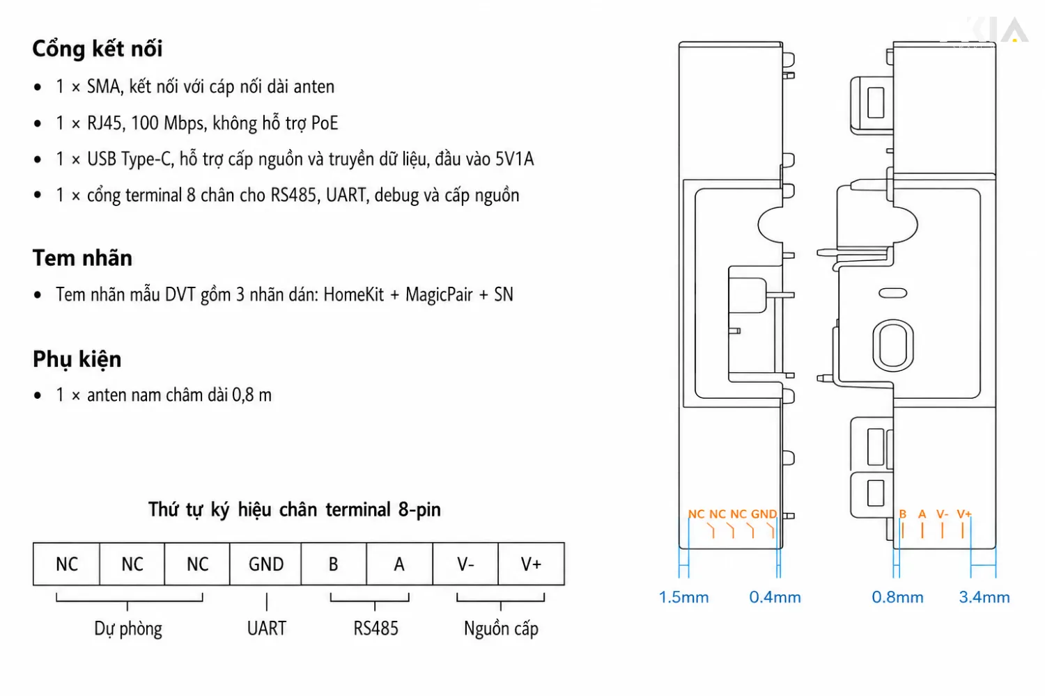 Bộ Điều Khiển Trung Tâm Aqara Hub Ax100M 14 Bộ Điều Khiển Trung Tâm Aqara Hub Ax100M - Akia Smart Home