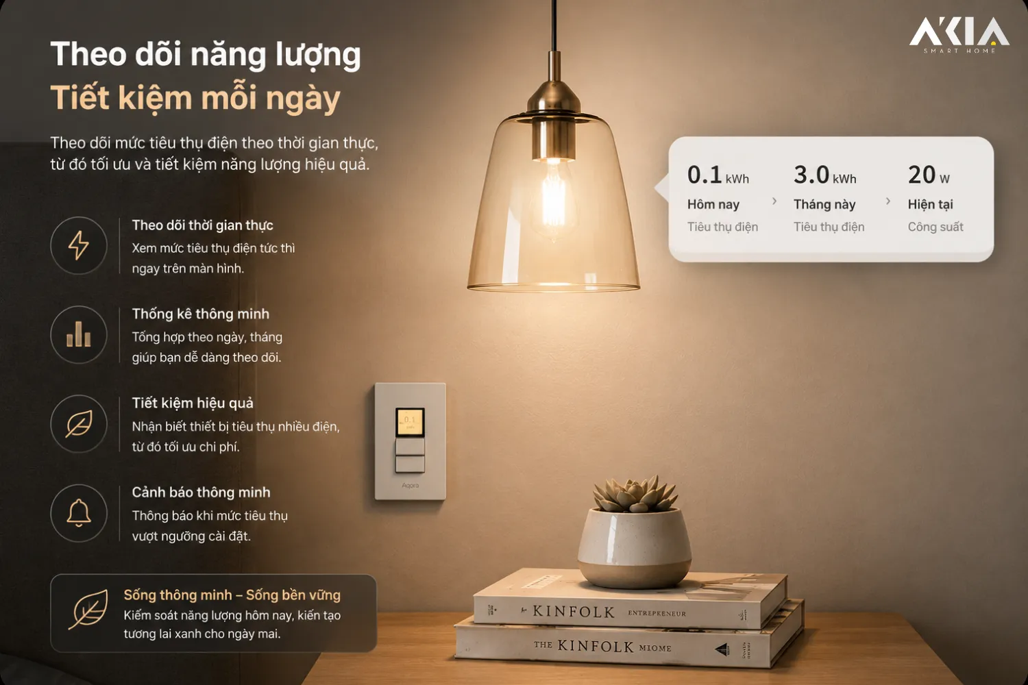 Công Tắc Chữ Nhật Màn Hình Aqara Presence Touchscreen Switch S100 Us 21 Công Tắc Aqara Presence Touchscreen Switch S100 Us - Akia Smart Home