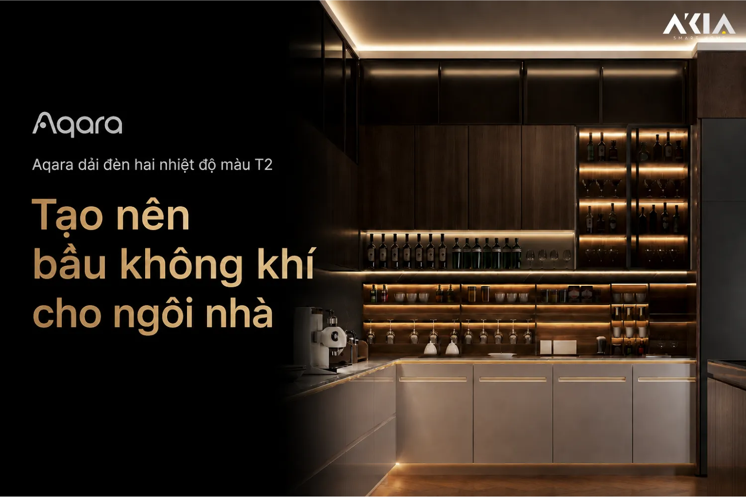 Đèn Dây Led Aqara T2 Dual Color Temperature 6 Dây Đèn Led Dải Quang Học Aqara T2 Dual Color Temperature - Akia Smart Home