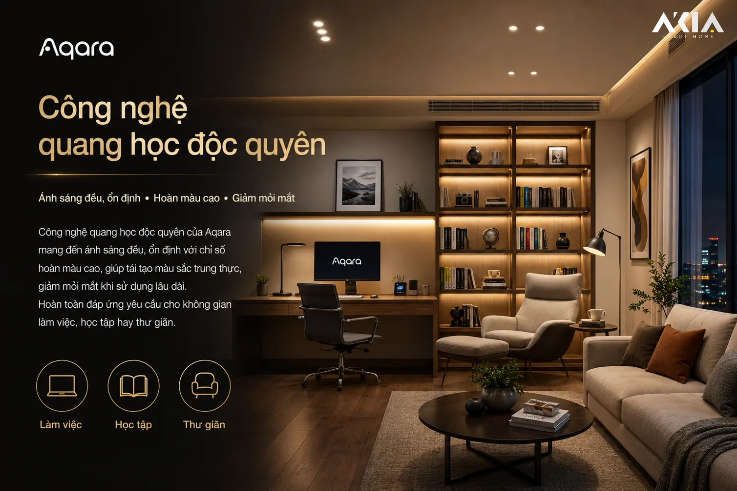 Đèn Dây Led Aqara T2 Dual Color Temperature 8 Dây Đèn Led Dải Quang Học Aqara T2 Dual Color Temperature - Akia Smart Home