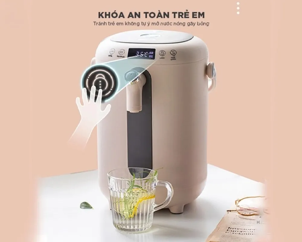 Bình Thủy Điện 3L Bear Ke-B30V1 9 Bình Thủy Điện 3L Bear Ke-B30V1 - Akia Smart Home