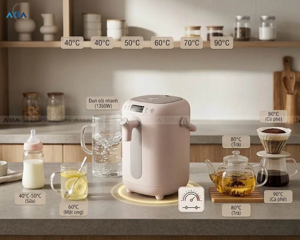 Bình Thủy Điện 3L Bear Ke-B30V1 8 Bình Thủy Điện 3L Bear Ke-B30V1 - Akia Smart Home