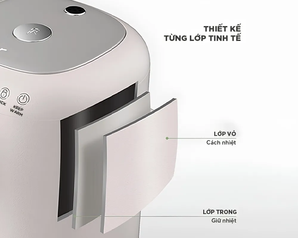 Bình Thủy Điện 3L Bear Ke-B30V1 10 Bình Thủy Điện 3L Bear Ke-B30V1 - Akia Smart Home