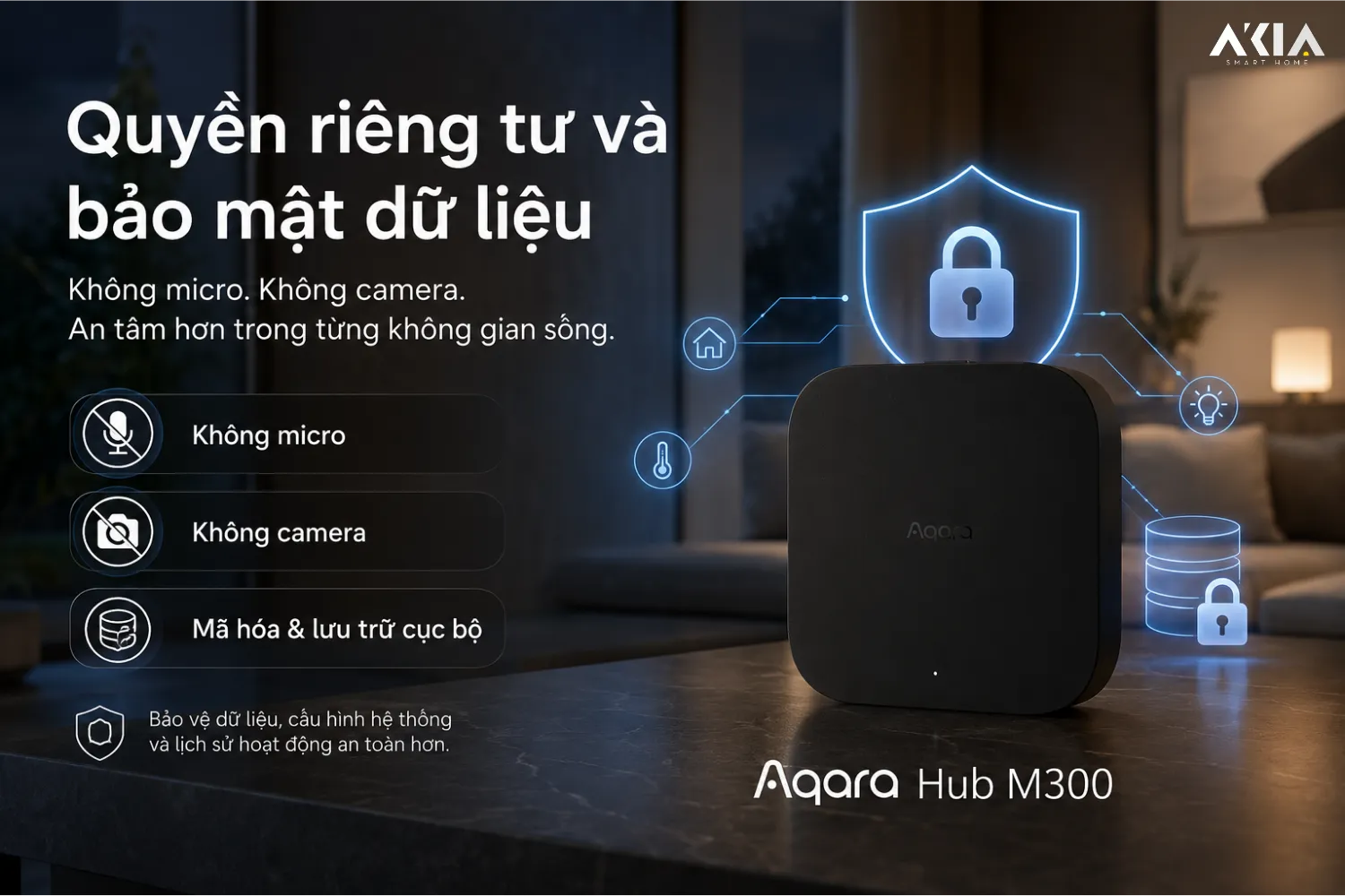 Bộ Điều Khiển Trung Tâm Aqara M300 14 Bộ Điều Khiển Trung Tâm Aqara M300 - Akia Smart Home