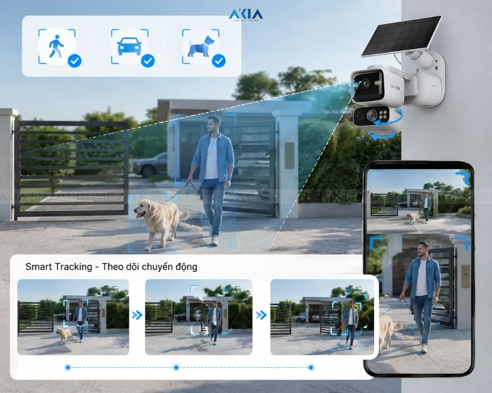 Camera An Ninh Ngoài Trời Ống Kính Kép Tapo C645D Kit 10 Camera An Ninh Ngoài Trời Ống Kính Kép Tapo C645D Kit - Akia Smart Home