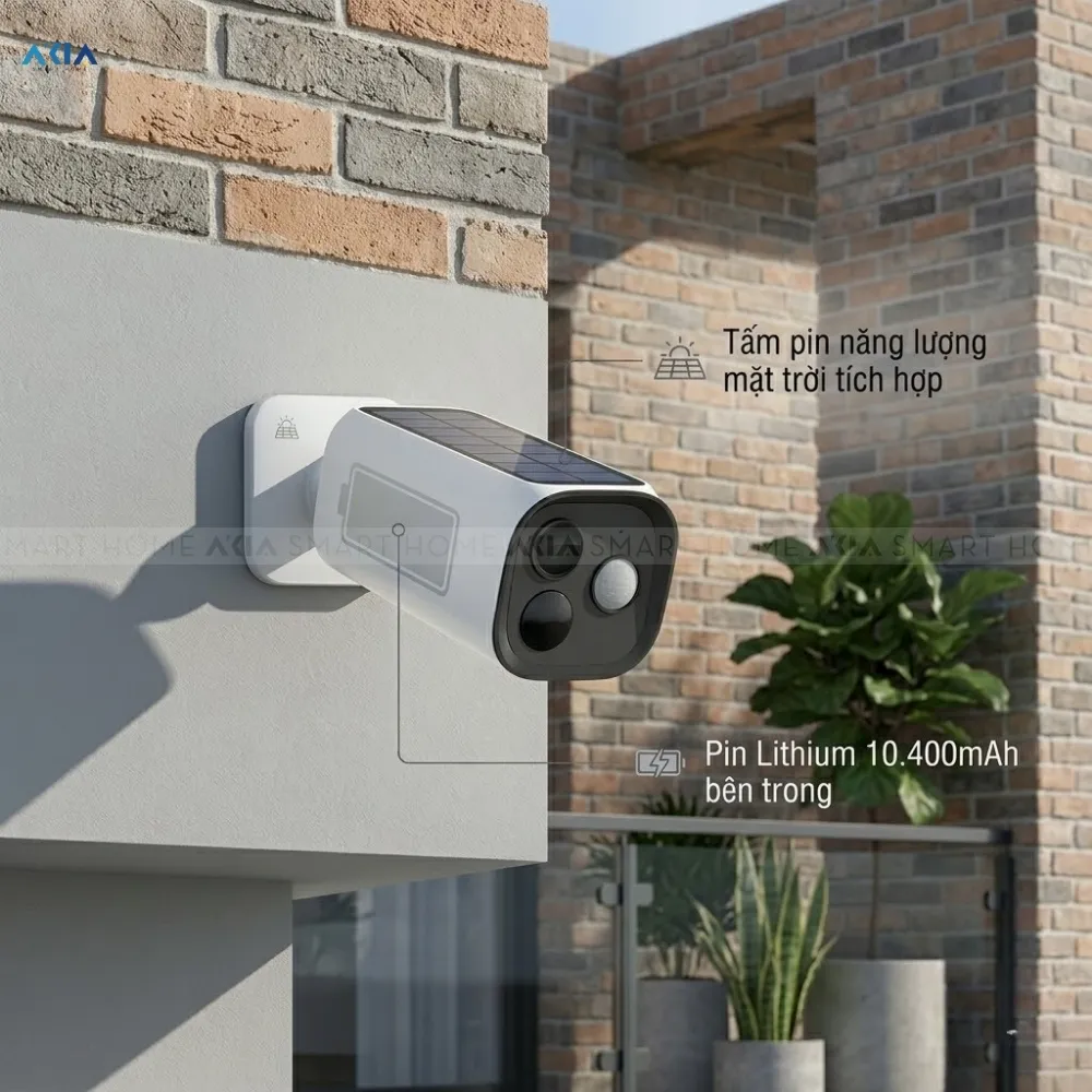 Camera Ngoài Trời Dùng Pin Aqara G510 11 Camera Ngoài Trời Dung Pin Aqara G510 - Akia Smart Home