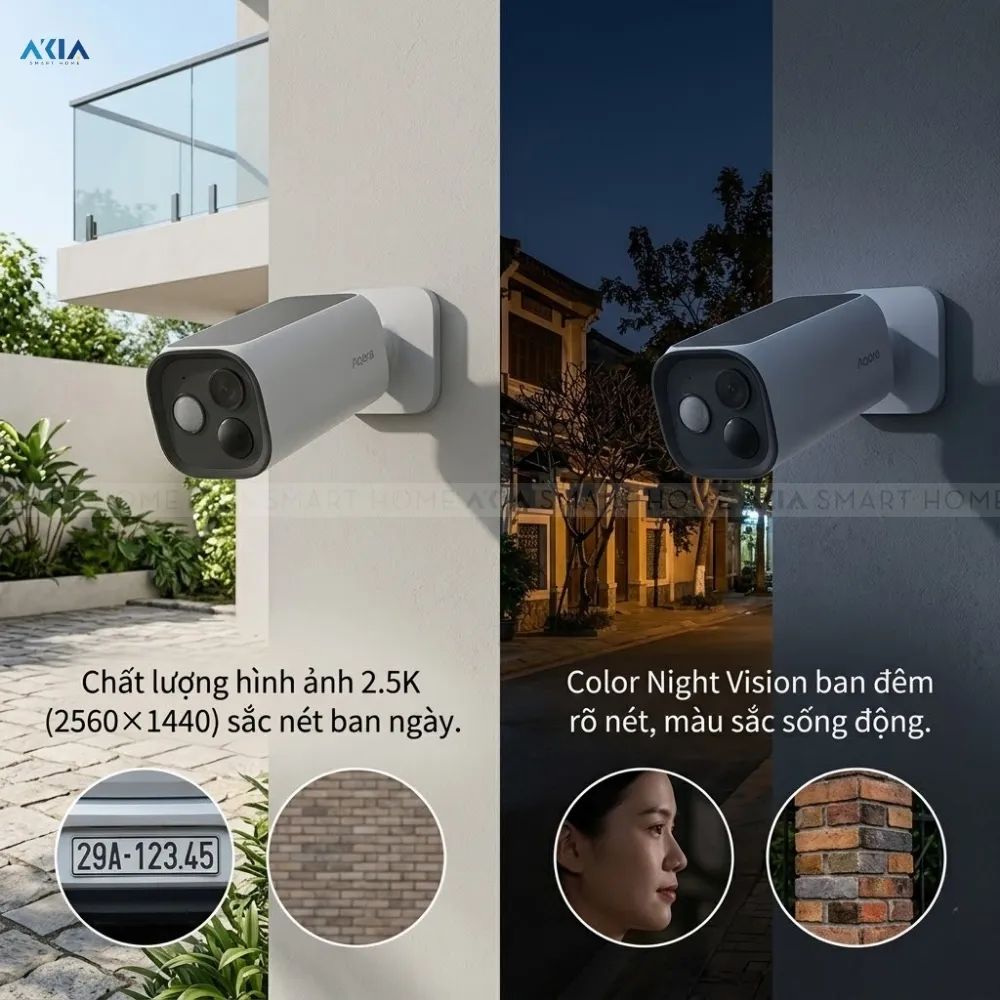 Camera Ngoài Trời Dùng Pin Aqara G510 12 Camera Ngoài Trời Dung Pin Aqara G510 - Akia Smart Home