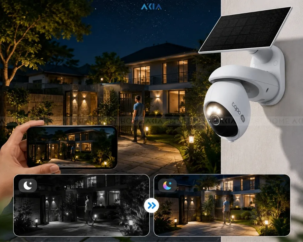 Camera Ngoài Trời Tapo C660 Kit - Kèm Pin Năng Lượng Mặt Trời 15 Camera Ngoài Trời Tapo C660 Kit – Camera An Ninh 4K Xoay Quét, Pin &Amp; Năng Lượng Mặt Trời - Akia Smart Home