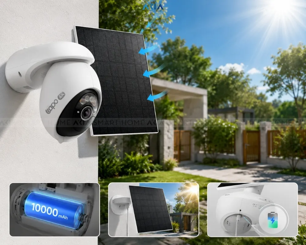 Camera Ngoài Trời Tapo C660 Kit - Kèm Pin Năng Lượng Mặt Trời 16 Camera Ngoài Trời Tapo C660 Kit – Camera An Ninh 4K Xoay Quét, Pin &Amp; Năng Lượng Mặt Trời - Akia Smart Home