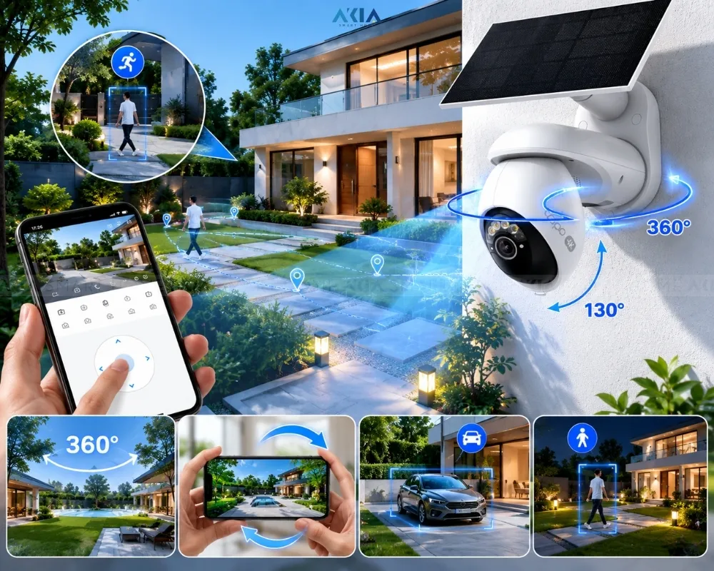 Camera Ngoài Trời Tapo C660 Kit - Kèm Pin Năng Lượng Mặt Trời 13 Camera Ngoài Trời Tapo C660 Kit – Camera An Ninh 4K Xoay Quét, Pin &Amp; Năng Lượng Mặt Trời - Akia Smart Home