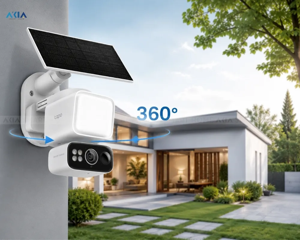 Camera Ngoài Trời Xoay 360 Tapo C615F Kit 16 Camera Ngoài Trời Xoay 360 Tapo C615F Kit - Akia Smart Home